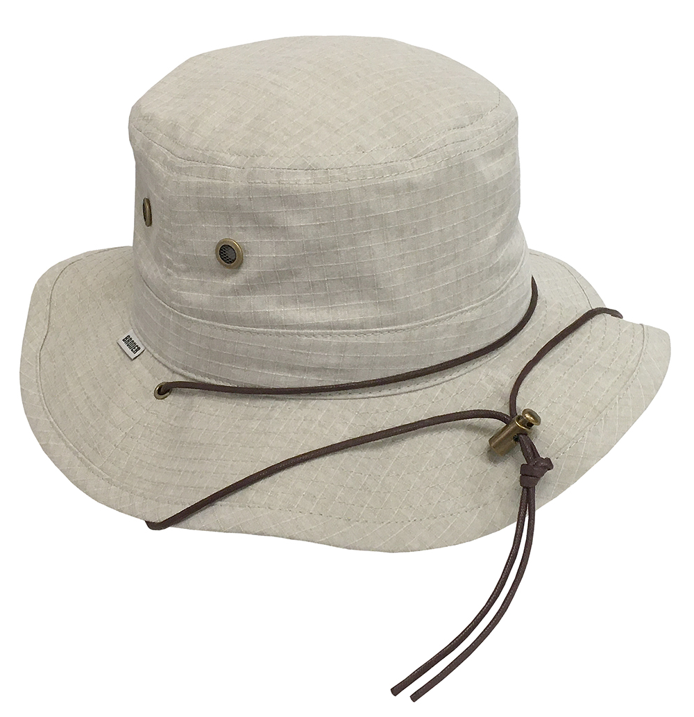 Take a Hike Cotton Ripstop Bucket Hat - Sun Protection